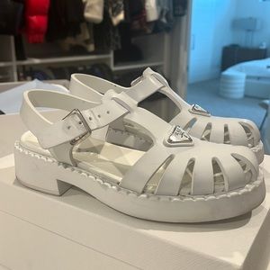 Sporty foam rubber sandals - Prada